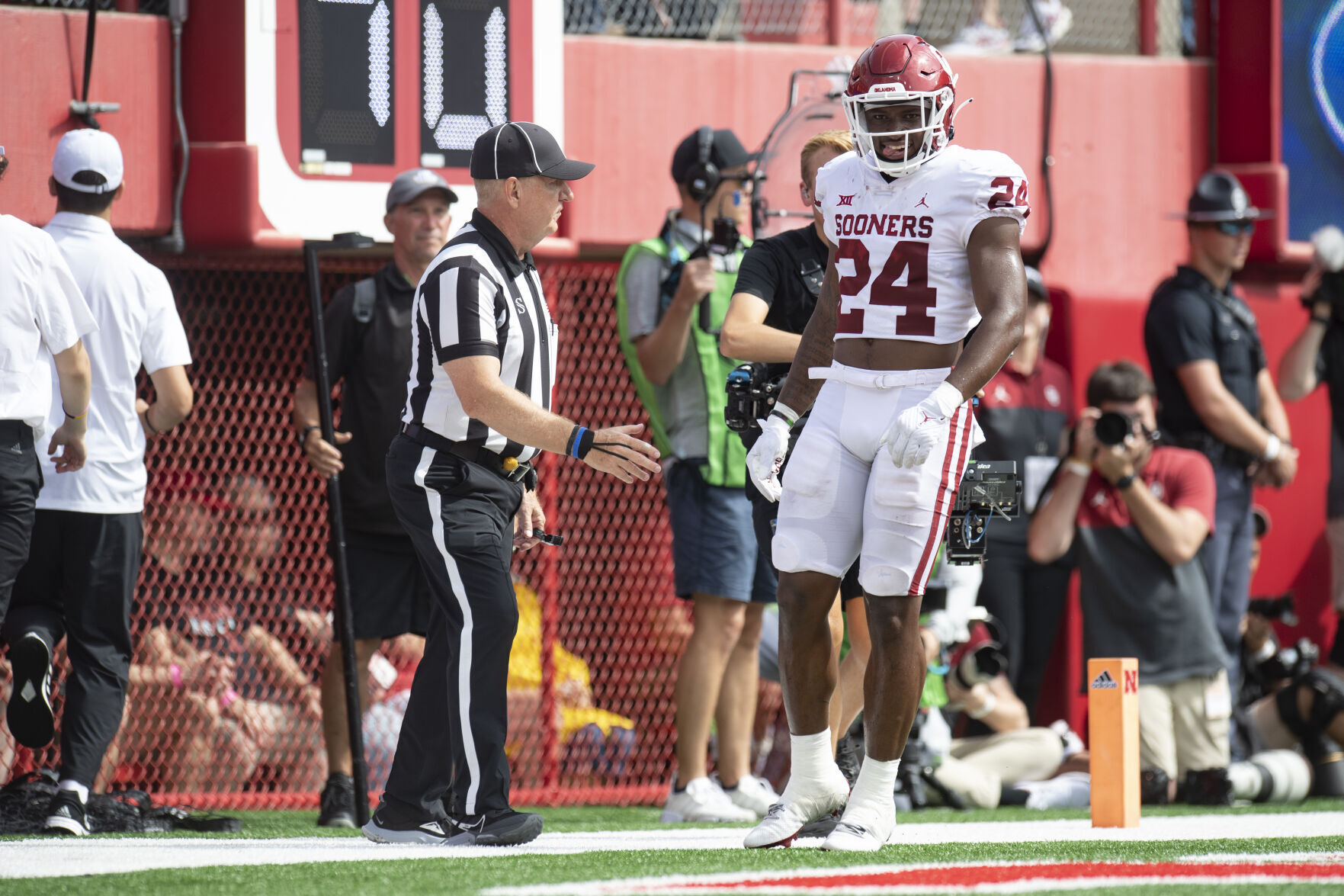 Oklahoma vs. Nebraska, 9.17